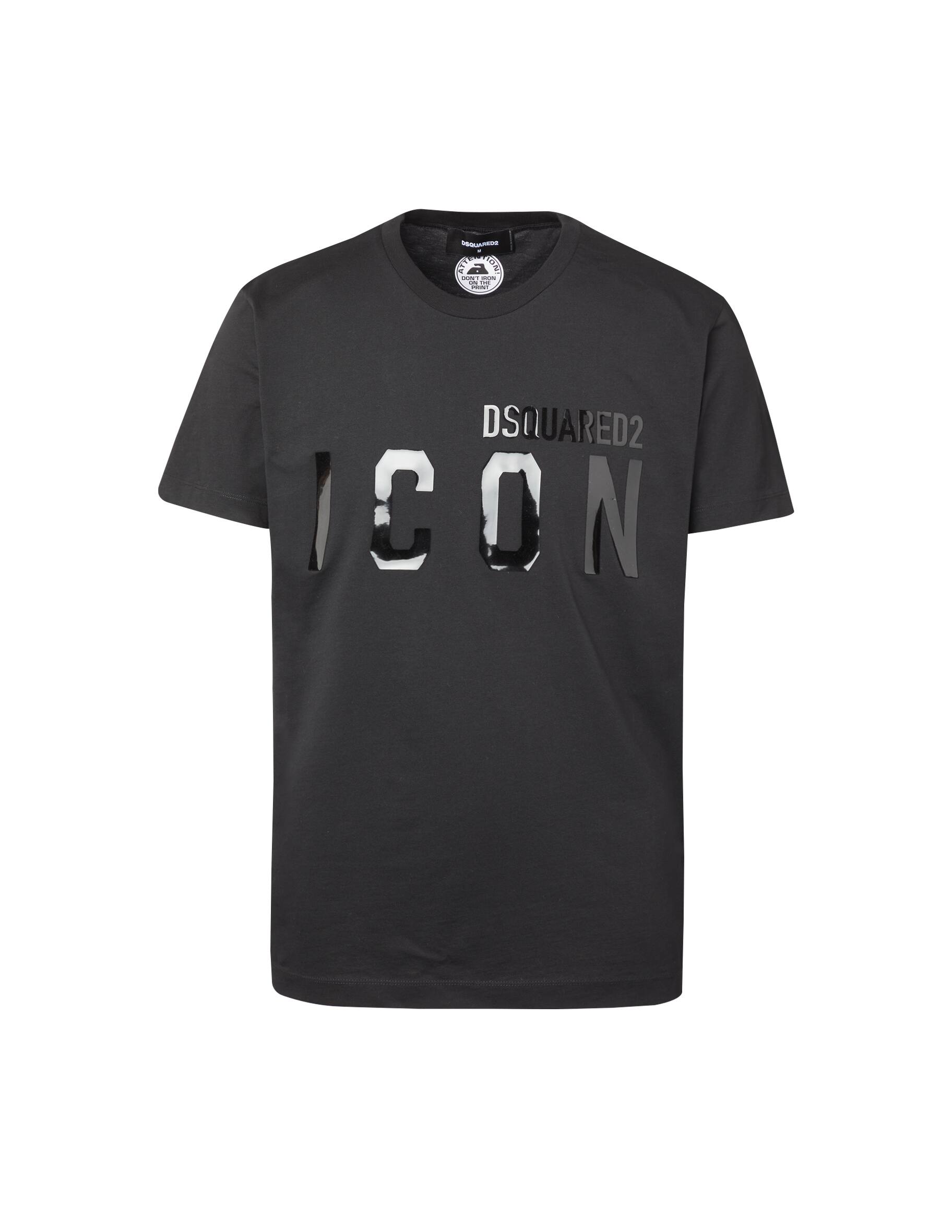 Shop Dsquared2 Icon shiny t-shirt on Rinascente