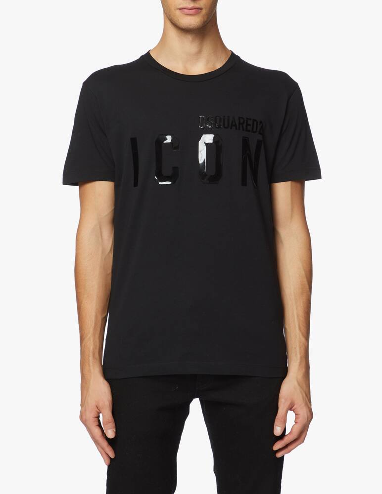 rinascente Dsquared2 Icon shiny t-shirt