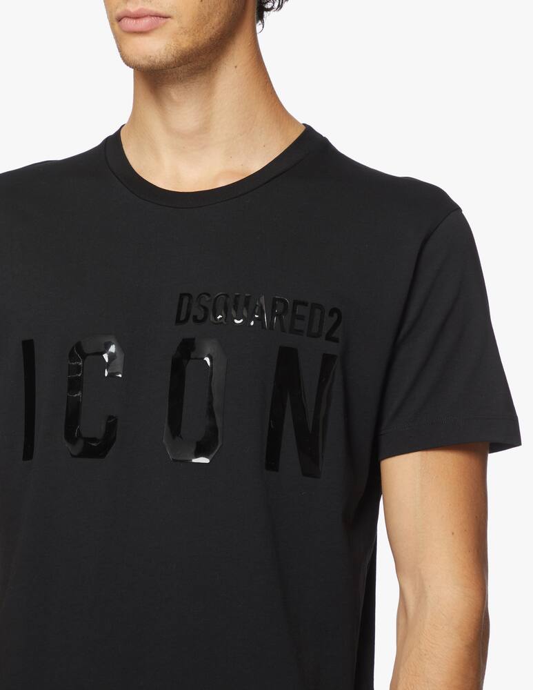 rinascente Dsquared2 Icon shiny t-shirt