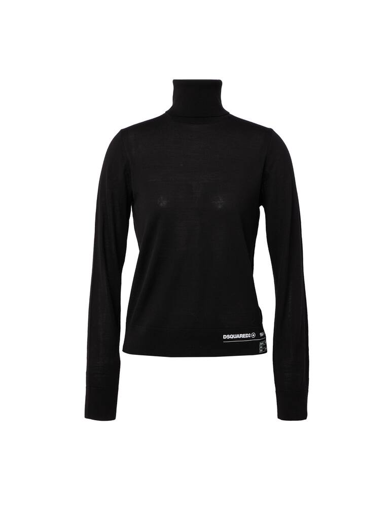 Dsquared2 Maglione a collo alto in lana - immagine 5 Dsquared2 Maglione a collo alto in lana - immagine 5