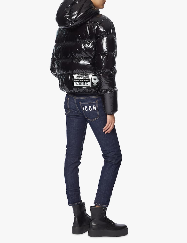 rinascente Dsquared2 Jeans crop a vita media