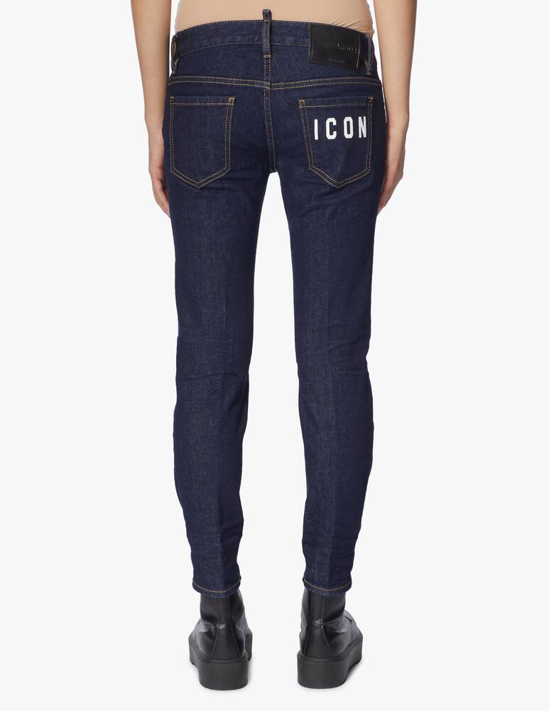 rinascente Dsquared2 Jeans crop a vita media