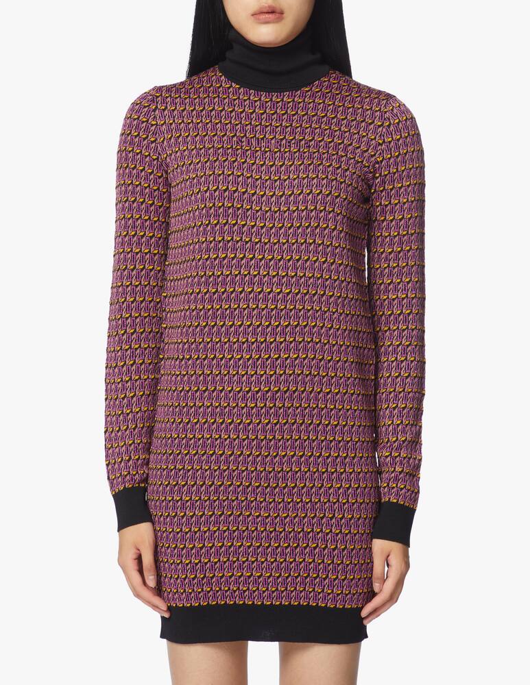 rinascente Dsquared2 Wool blend long sleeve mini dress