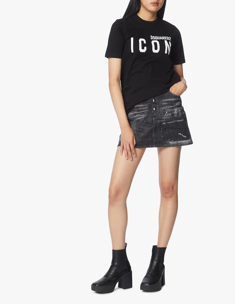 rinascente Dsquared2 Denim mini skirt