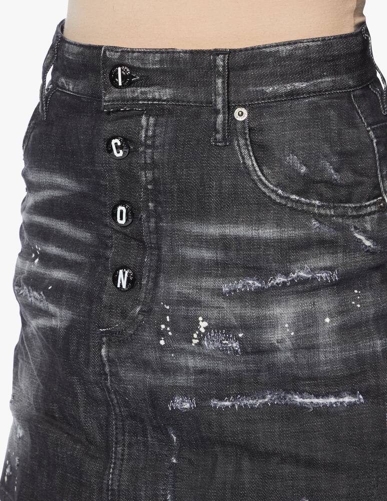 rinascente Dsquared2 Denim mini skirt