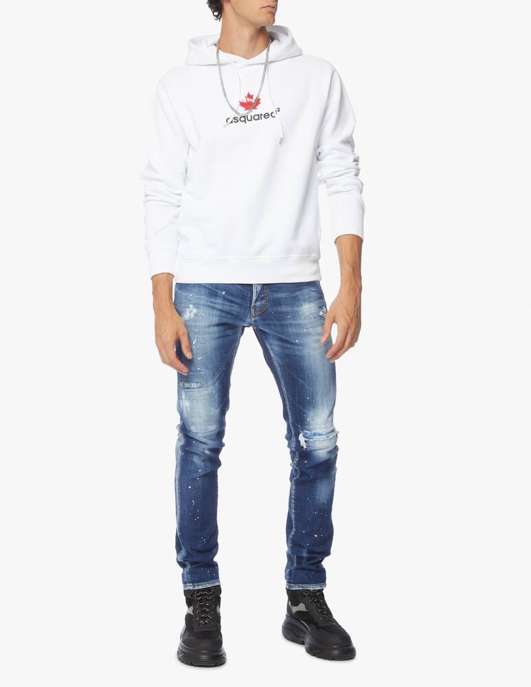 rinascente Dsquared2 Leaf mini hoodie