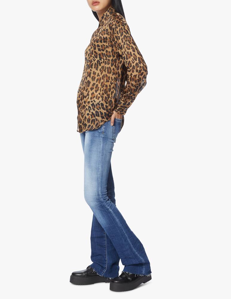 rinascente Dsquared2 Leopard shirt