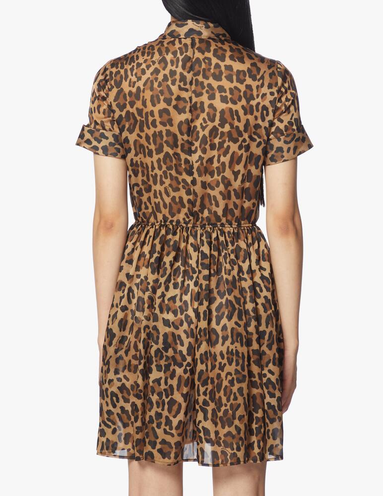 rinascente Dsquared2 Vestito mini stampa animalier