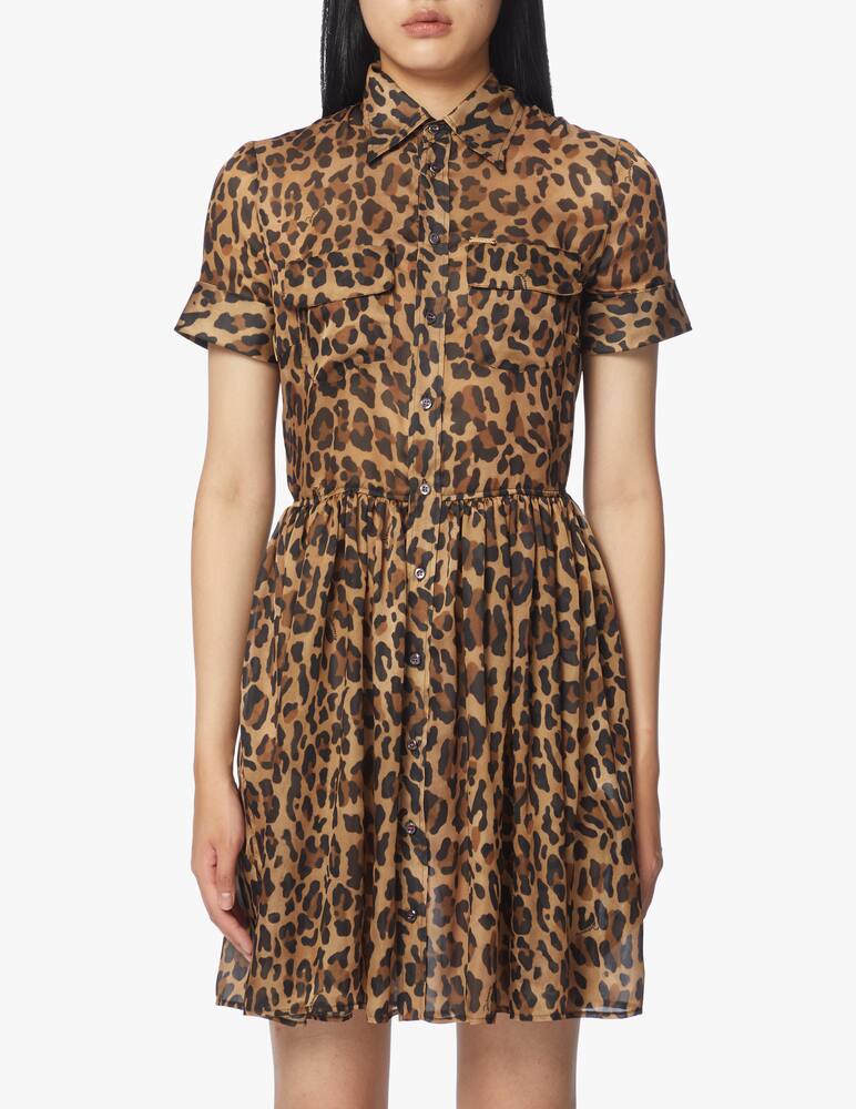 rinascente Dsquared2 Vestito mini stampa animalier