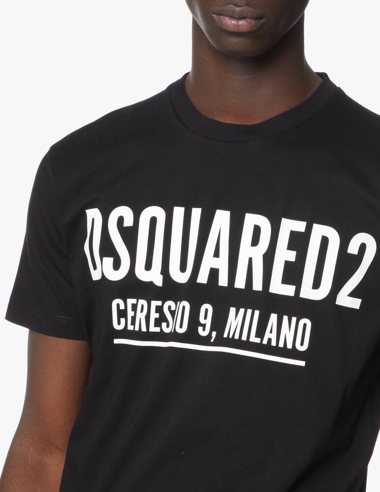 Dsquared2 Maglietta girocollo ceresio 9 - nero - immagine 4 Dsquared2 Maglietta girocollo ceresio 9 - nero - immagine 4