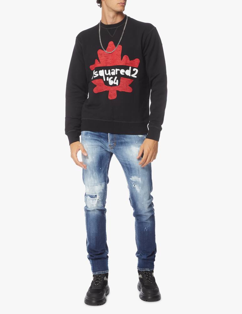 rinascente Dsquared2 Felpa girocollo cool d264 