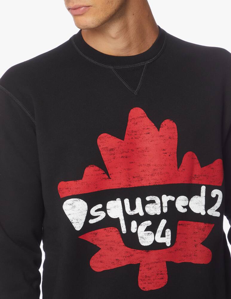 rinascente Dsquared2 Felpa girocollo cool d264 