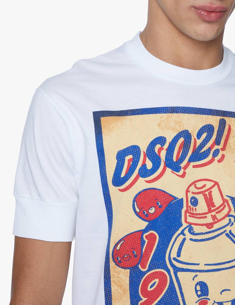 rinascente Dsquared2 Dsq2 1964 ibra t-shirt - white