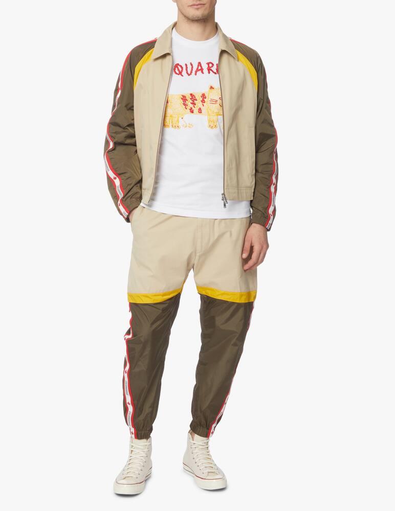 rinascente Dsquared2 Maglietta d2 tiger cat - bianco