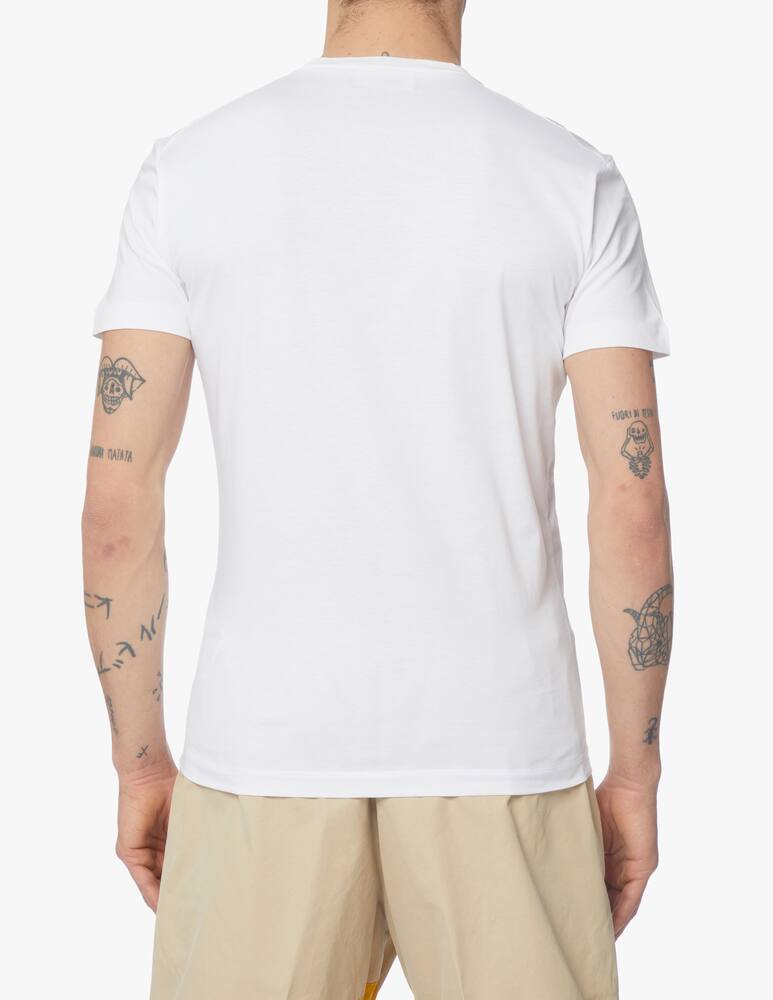 rinascente Dsquared2 Maglietta d2 tiger cat - bianco