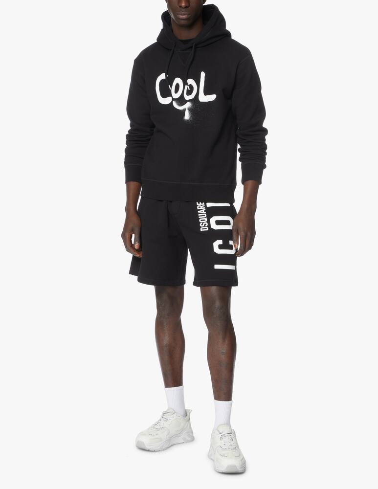 rinascente Dsquared2 Cool hoodie - black