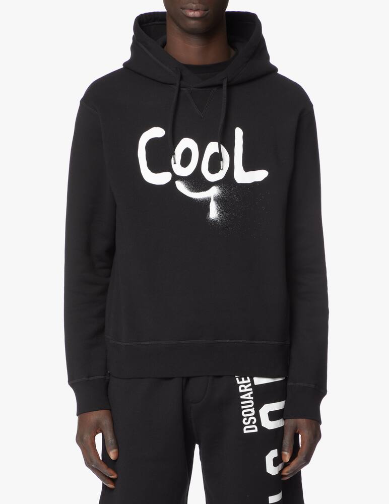 rinascente Dsquared2 Cool hoodie - black