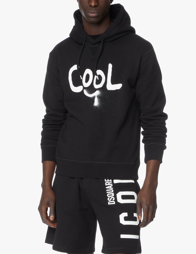 rinascente Dsquared2 Cool hoodie - black