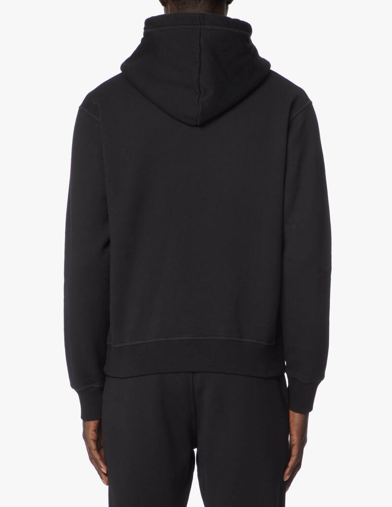 rinascente Dsquared2 Felpa con cappuccio icon logo verticale - nero