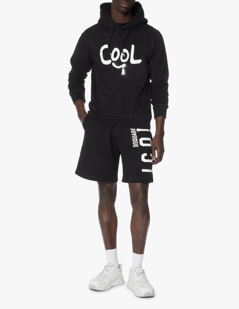 Dsquared2 Bermuda icon relax logo verticale - nero - immagine 1 Dsquared2 Bermuda icon relax logo verticale - nero - immagine 1