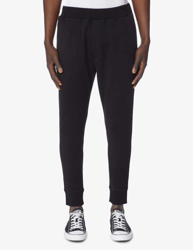 rinascente Dsquared2 Pantaloni jogger icon spray logo retro - nero