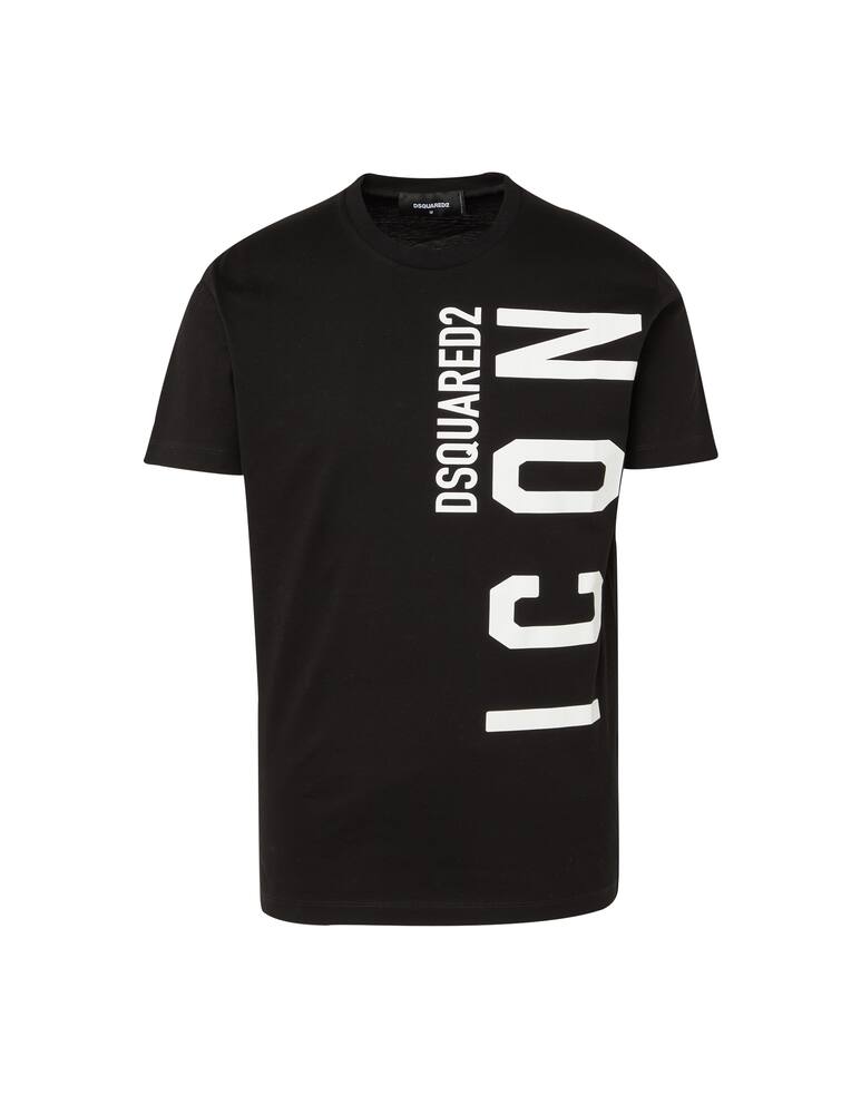 rinascente Dsquared2 Maglietta icon cool logo verticale - nero