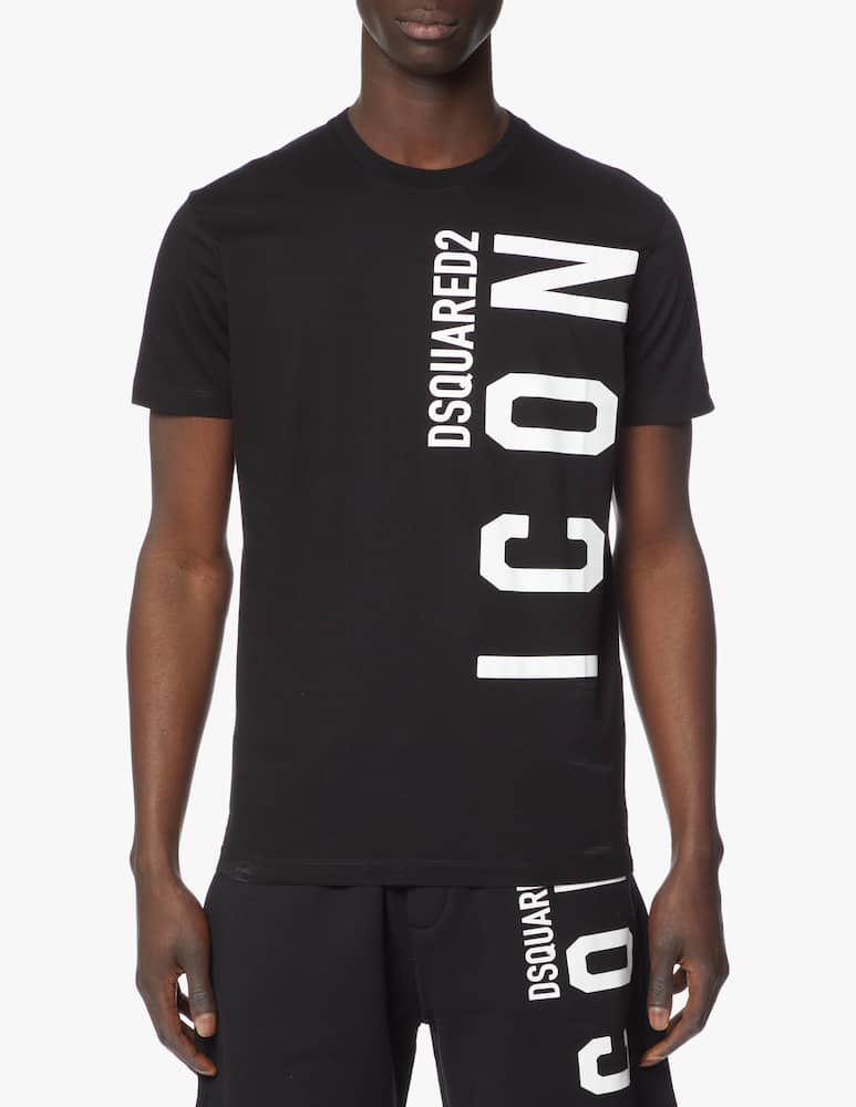 Dsquared2 Maglietta icon cool logo verticale - nero - immagine 1 Dsquared2 Maglietta icon cool logo verticale - nero - immagine 1