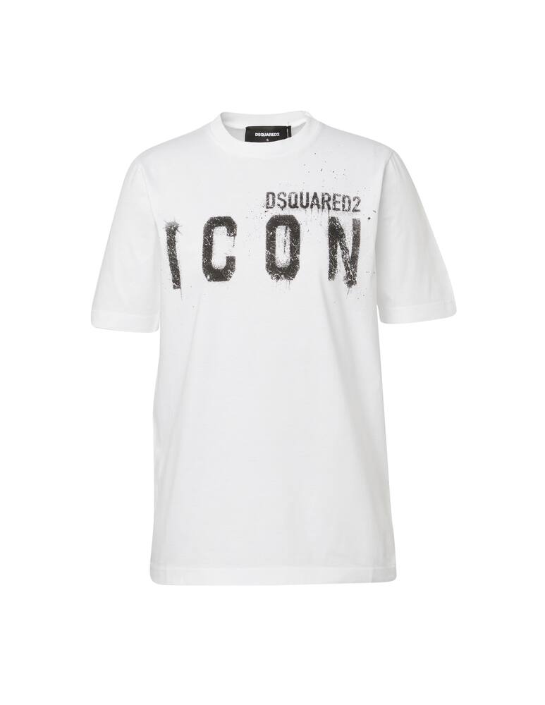 rinascente Dsquared2 T-shirt in cotone Icon - bianco