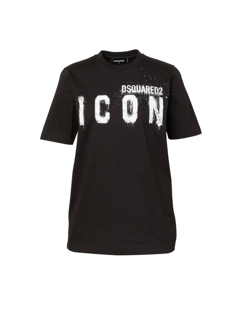 rinascente Dsquared2 Icon cotton t-shirt - black