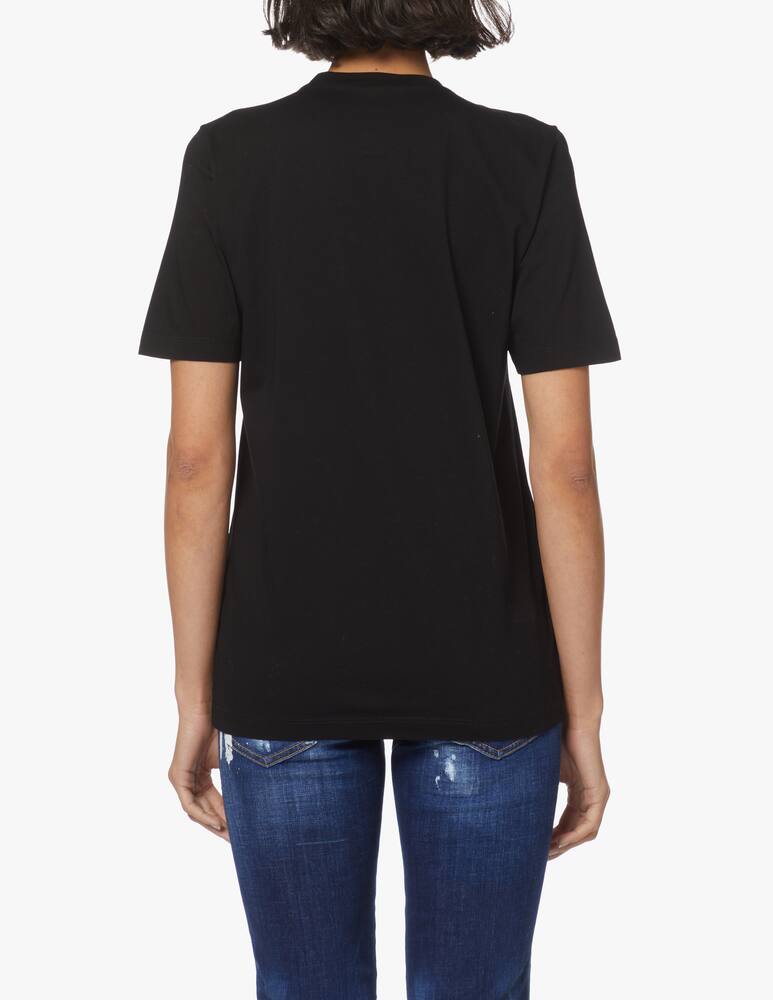 rinascente Dsquared2 Icon cotton t-shirt - black