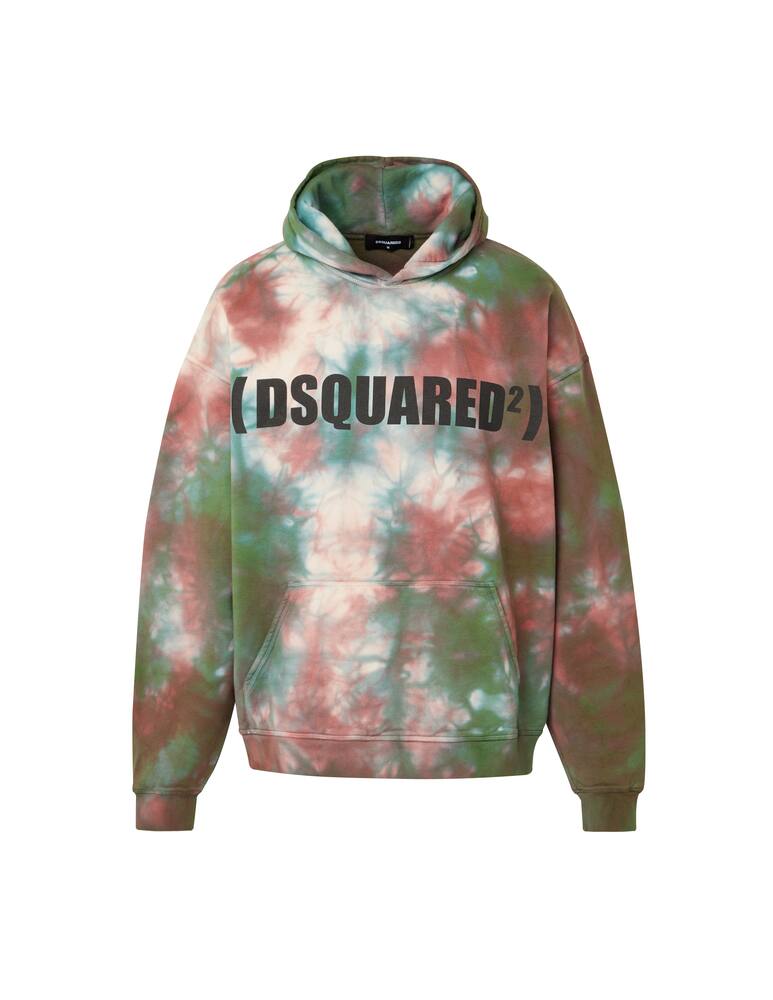rinascente Dsquared2 Felpa con cappuccio tie dye - beige