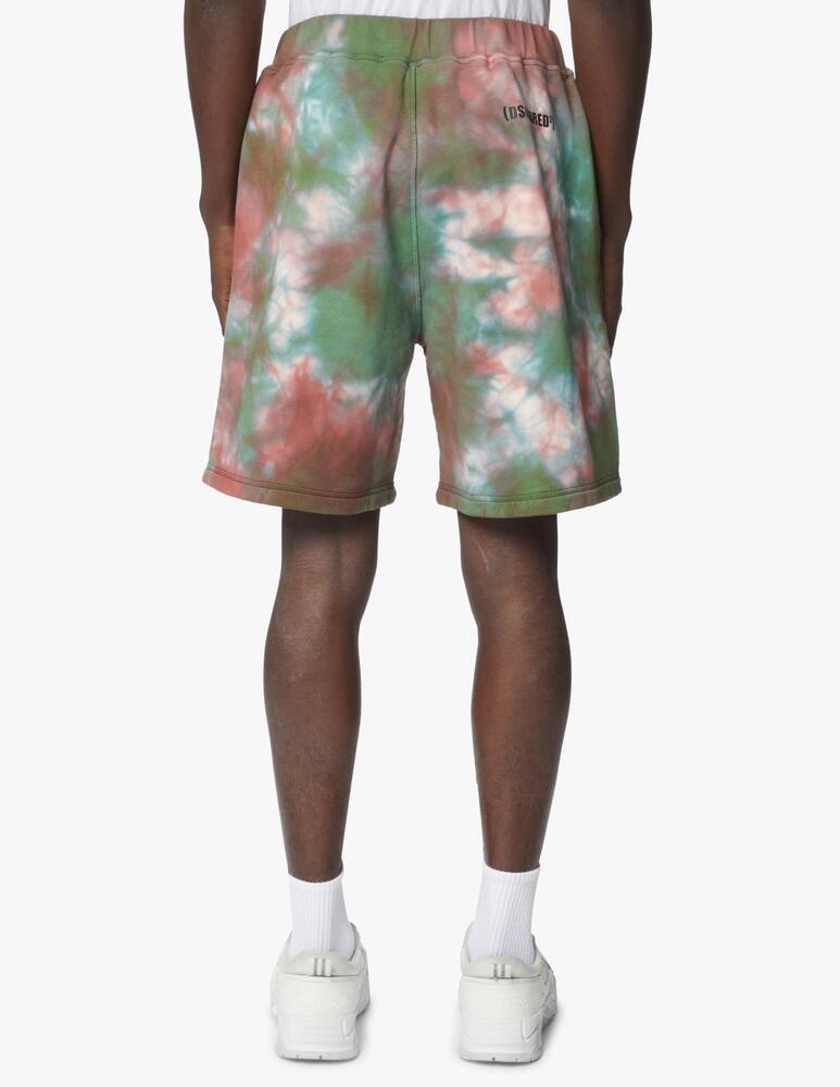 rinascente Dsquared2 Tie dye dsq2 shorts - beige