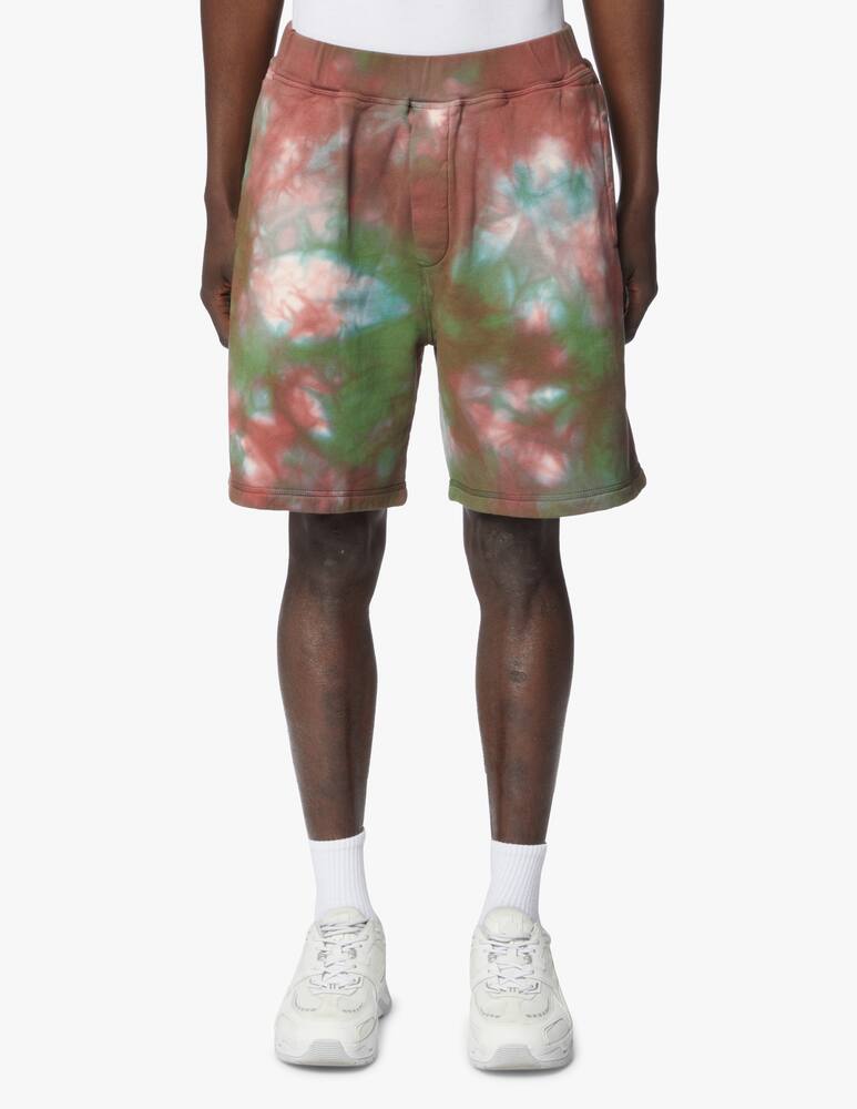 rinascente Dsquared2 Tie dye dsq2 shorts - beige