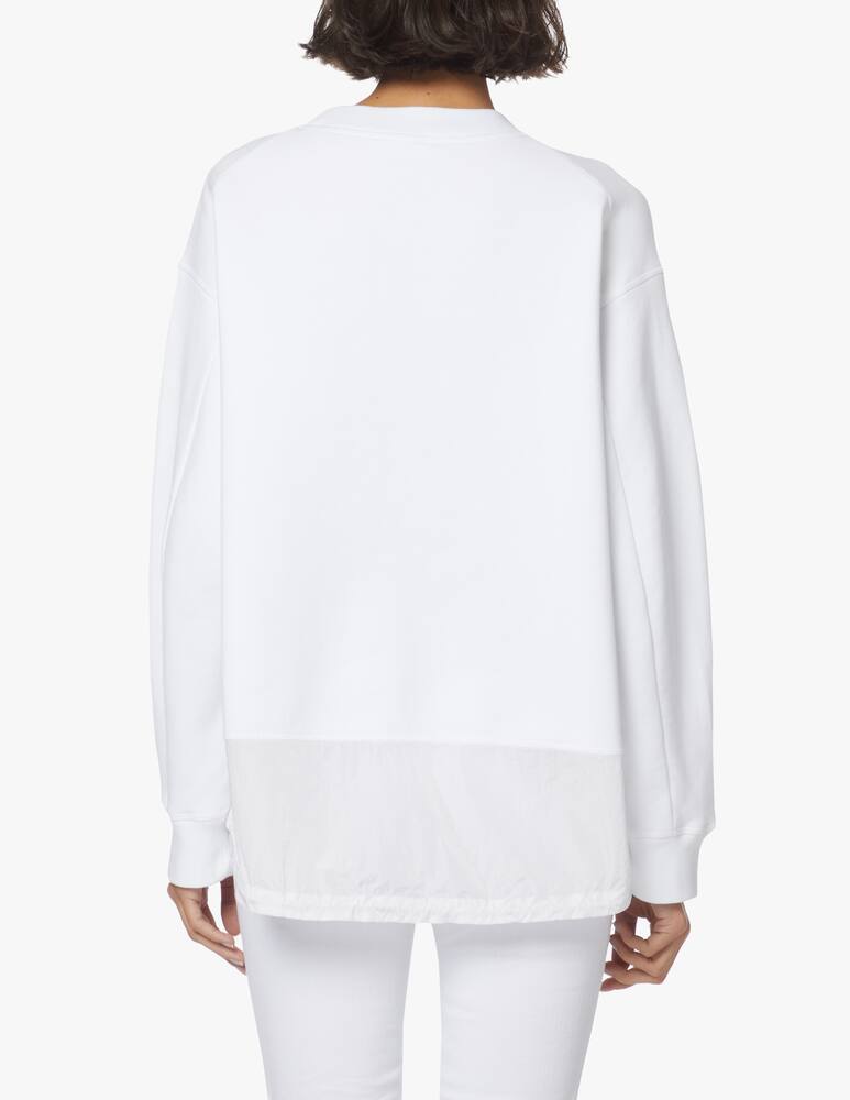 rinascente Dsquared2 Icon forever cotton crewneck sweatshirt - white