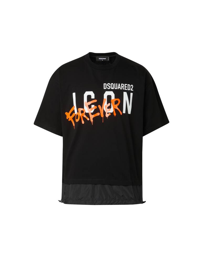 rinascente Dsquared2 Maglietta icon 4ever - nero