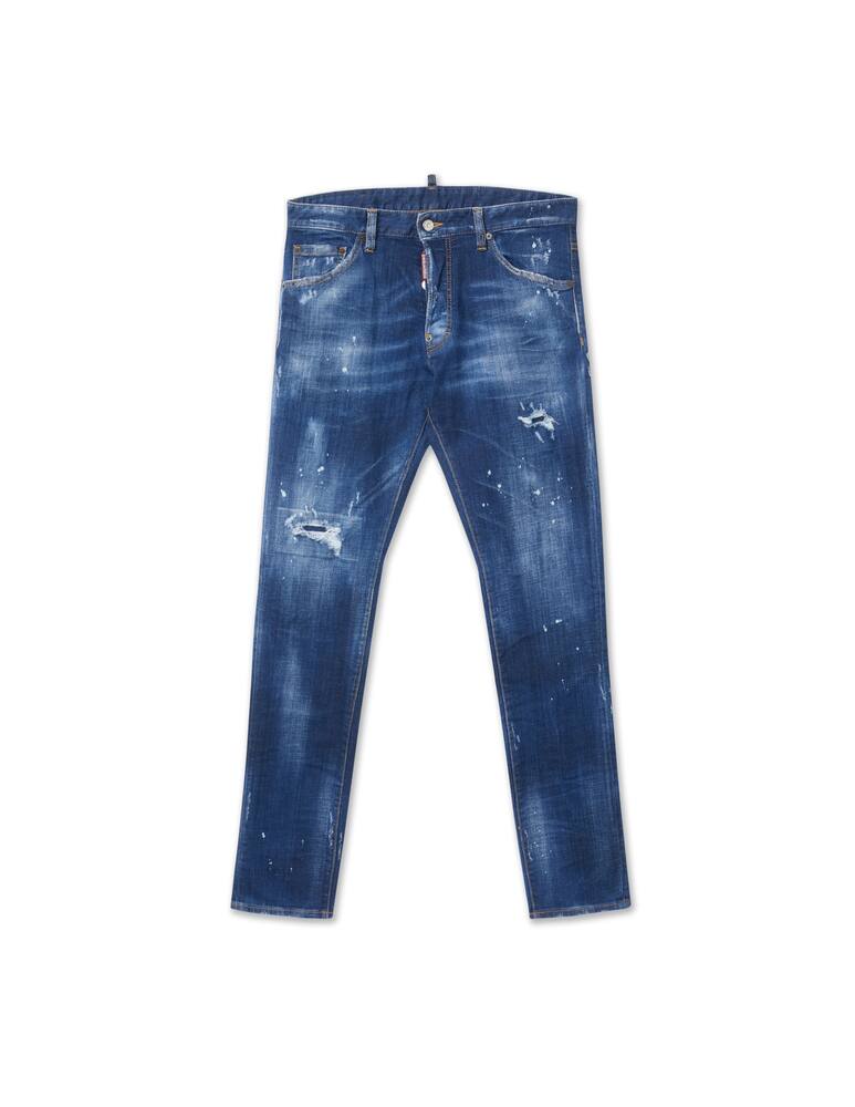 rinascente Dsquared2 Icon spray cool guy pocket logo jeans - blue