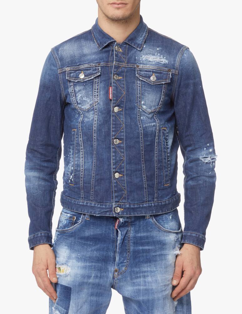 Dsquared2 Dean denim jacket - blue - picture 1 Dsquared2 Dean denim jacket - blue - picture 1