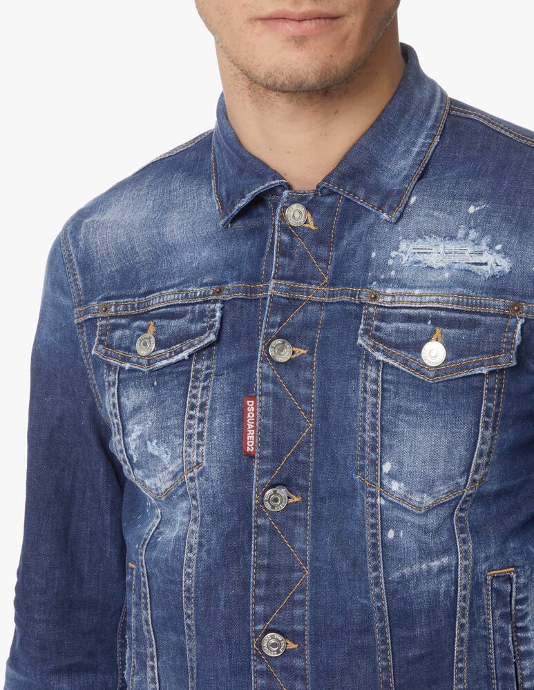 Dsquared2 Dean denim jacket - blue - picture 4 Dsquared2 Dean denim jacket - blue - picture 4