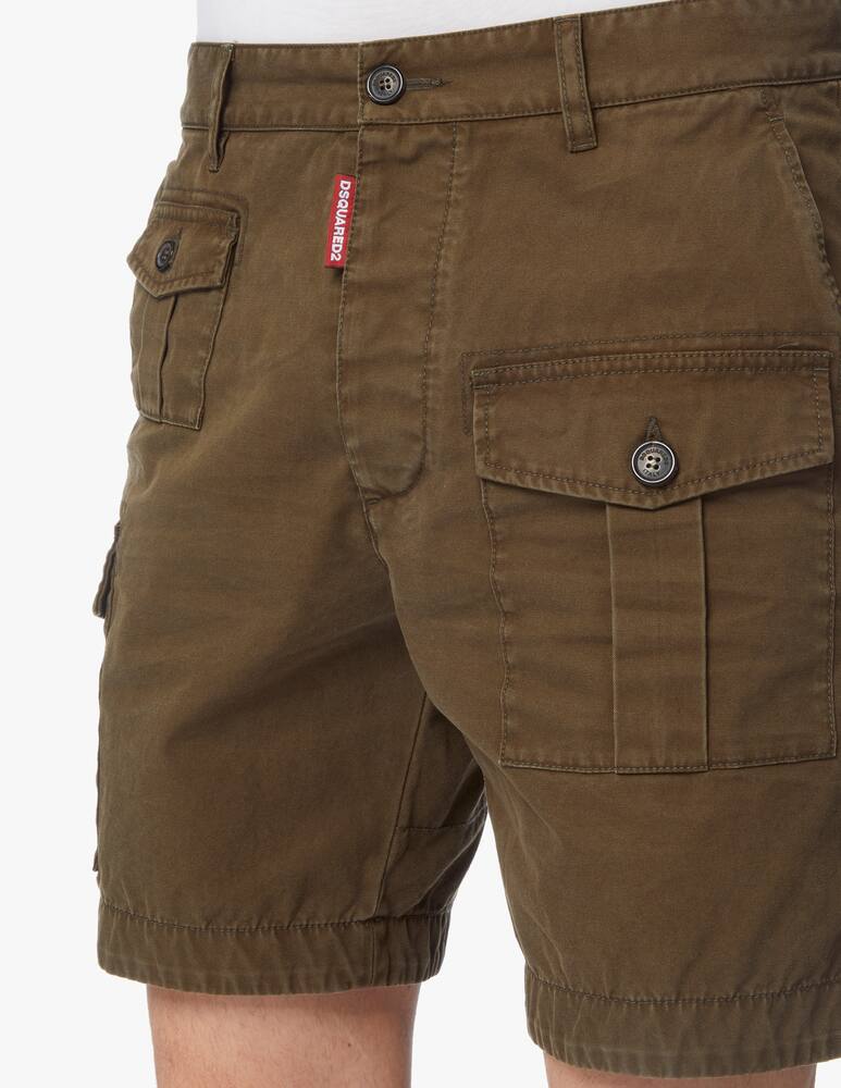 rinascente Dsquared2 Superlight shorts pockets - green