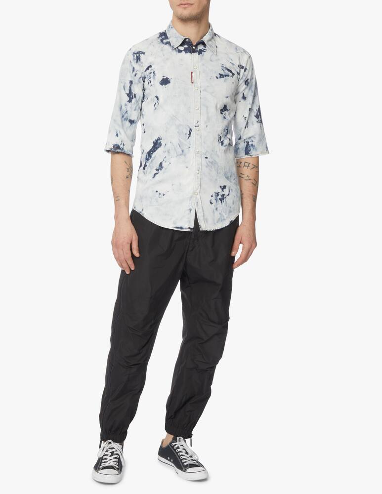 rinascente Dsquared2 Camicia in jeans sexy roll up - blu