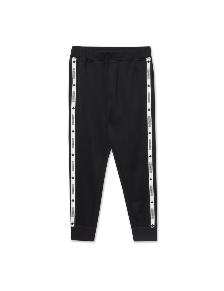 rinascente Dsquared2 Pantalone felpa sport tape - nero