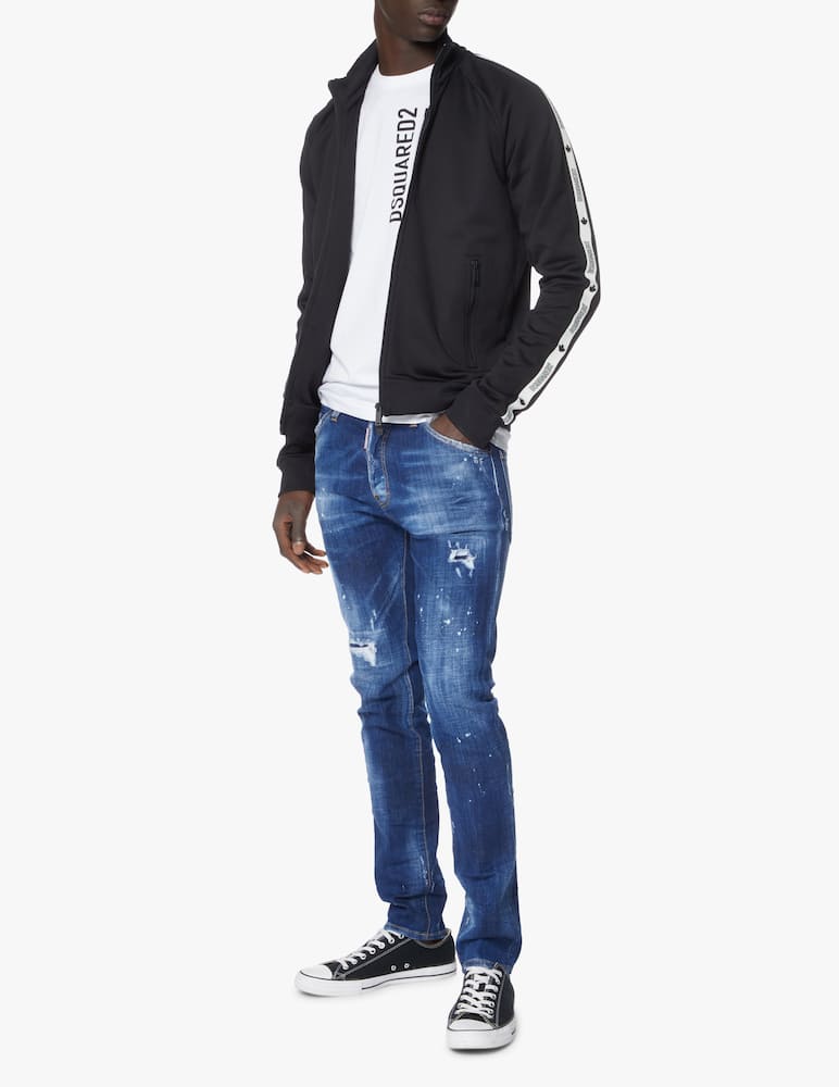 rinascente Dsquared2 Sport tape sweat - black