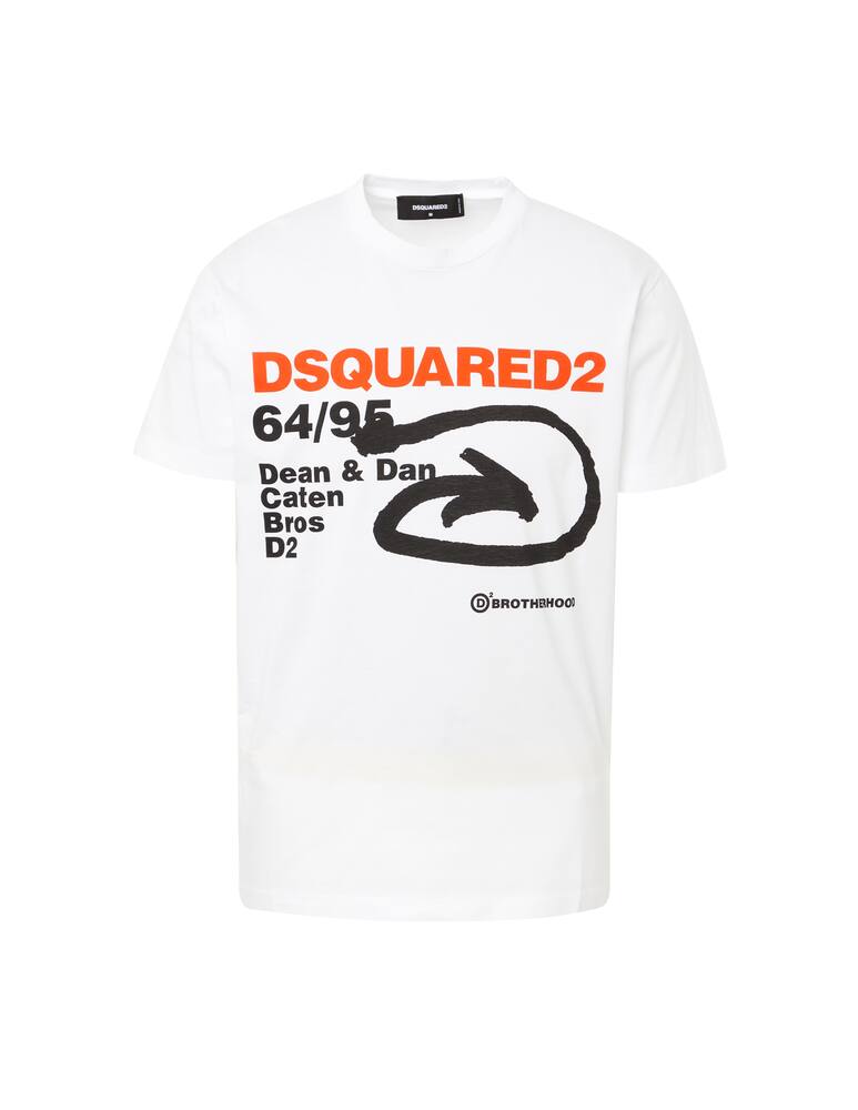 rinascente Dsquared2 Maglietta arrow cool - bianco