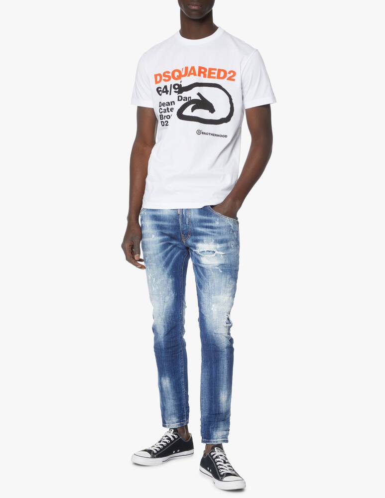 rinascente Dsquared2 Maglietta arrow cool - bianco