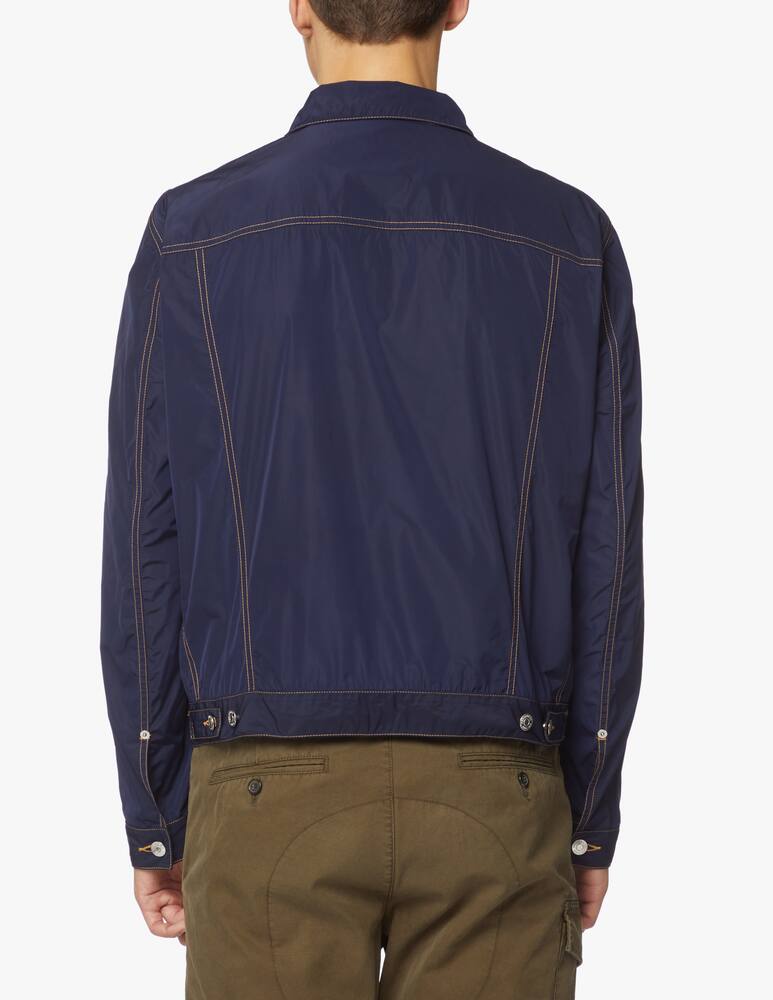 rinascente Dsquared2 Taff dan jean nylon jacket - blue