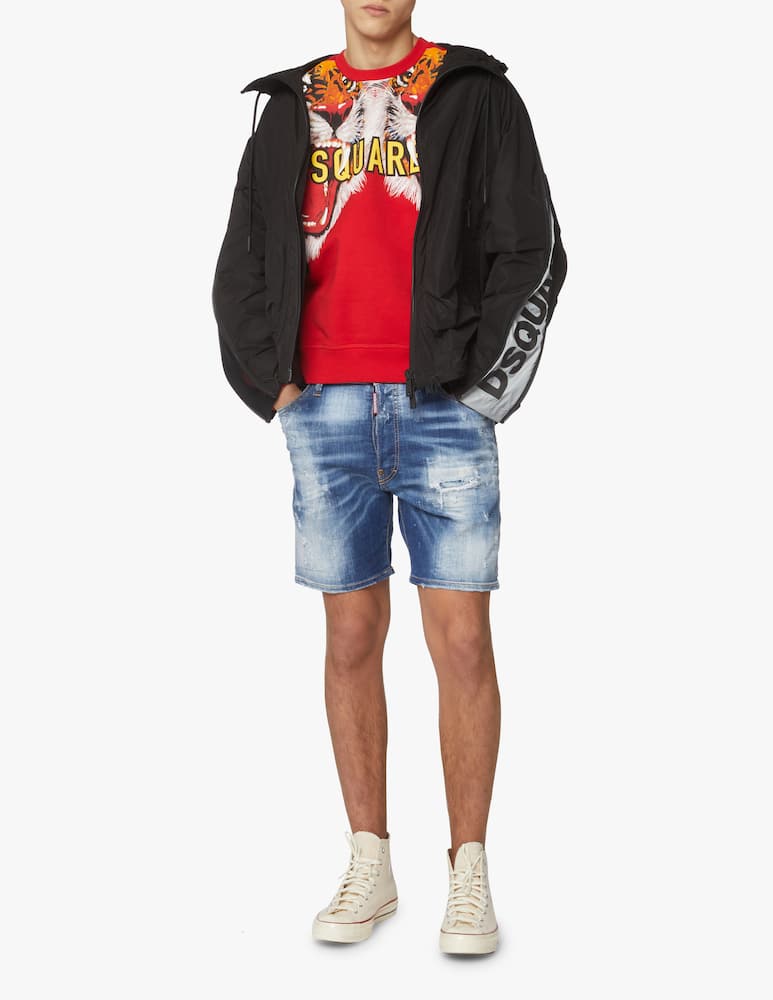 Dsquared2 Cny roundneck sweatshirt tiger - red - picture 2 Dsquared2 Cny roundneck sweatshirt tiger - red - picture 2