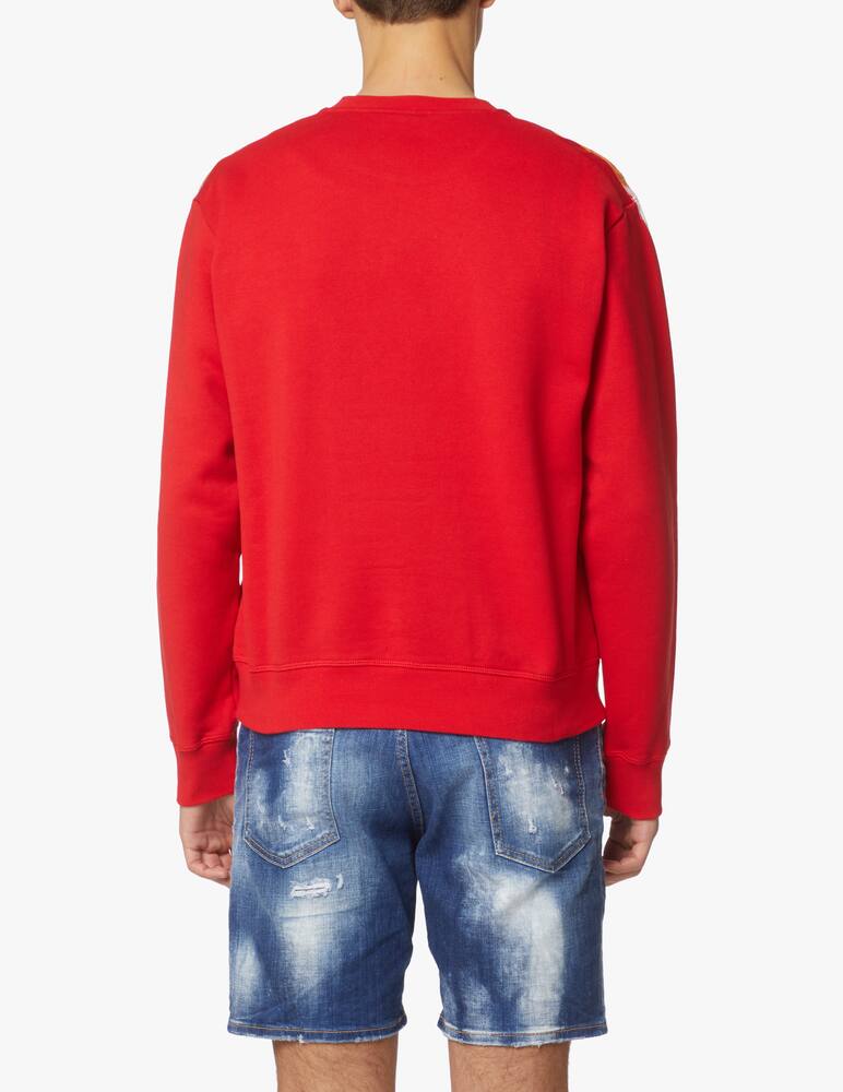 rinascente Dsquared2 Cny roundneck sweatshirt tiger - red