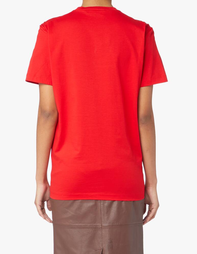 rinascente Dsquared2 T-shirt in cotone - rosso