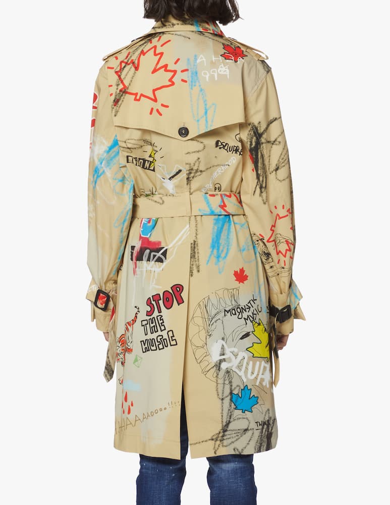 rinascente Dsquared2 Cotton trench - multi