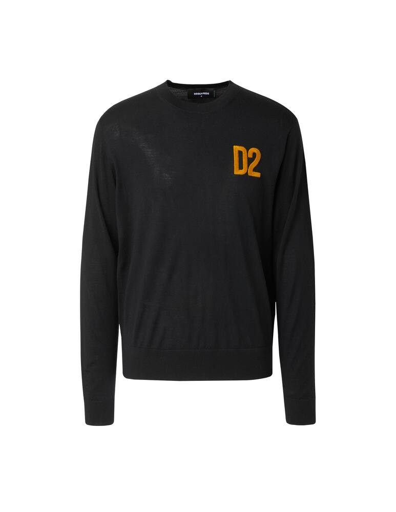 rinascente Dsquared2 Maglione girocollo d2 rn - multicolor